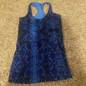 Lululemon Snake Skin Racerback Tank